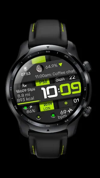 Digital Watch Face CRC042 screenshot 6