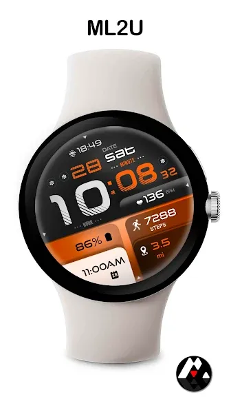 ML2U 103 Watch Face screenshot 6