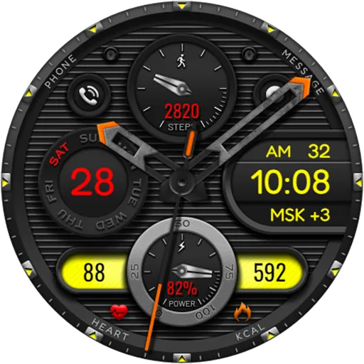 DETERANO CTS86 Watch face screenshot 20