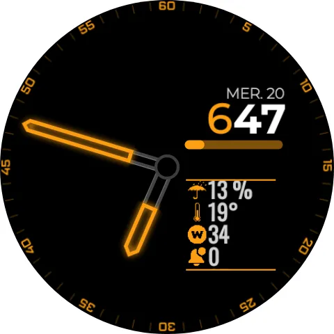 H.eadhunter / WearOS watchface screenshot 3