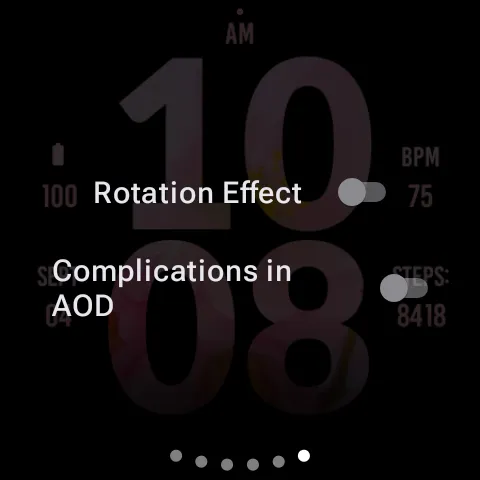Big Fire Watch Face screenshot 10
