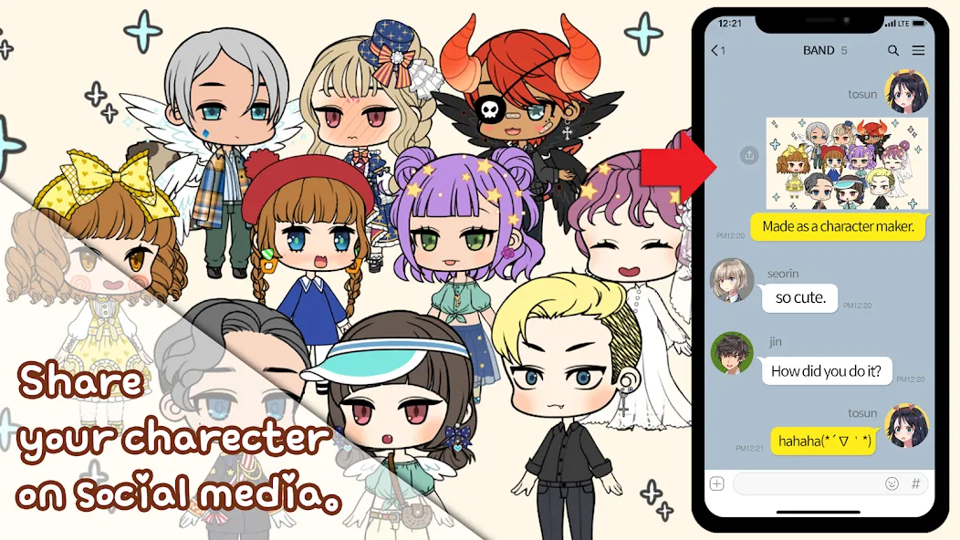 Character Maker: Dress-up Game screenshot 5