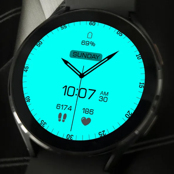 Key063 Analog Watch Face screenshot 4