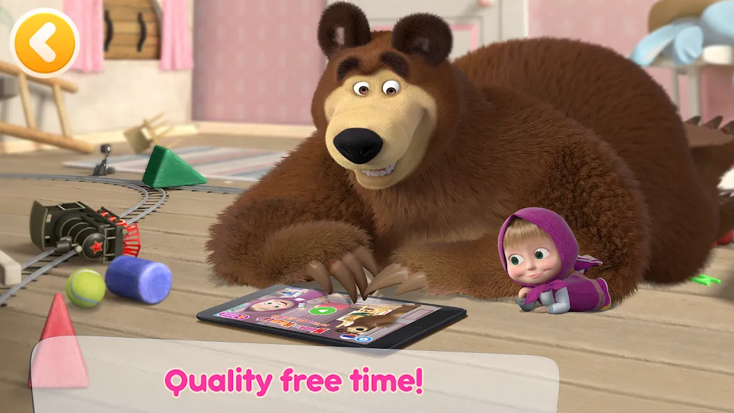 Masha and the Bear: Baby Game screenshot 6