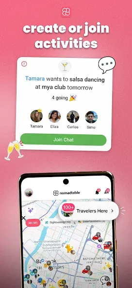 nomadtable: travel friends screenshot 2