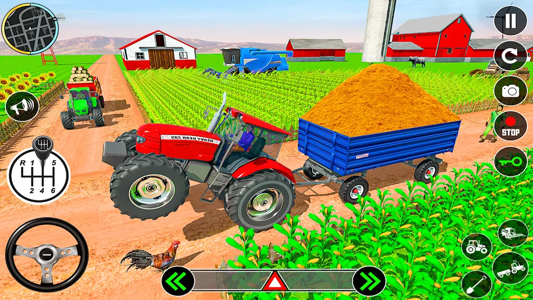 Big Tractor Farming Simulator screenshot 5