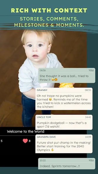BackThen - Baby Book & Albums screenshot 10