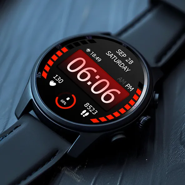 Key WF47 Digital Watch Face screenshot 3