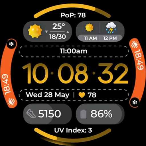 Minimal Weather Watch OMG 379 screenshot 25