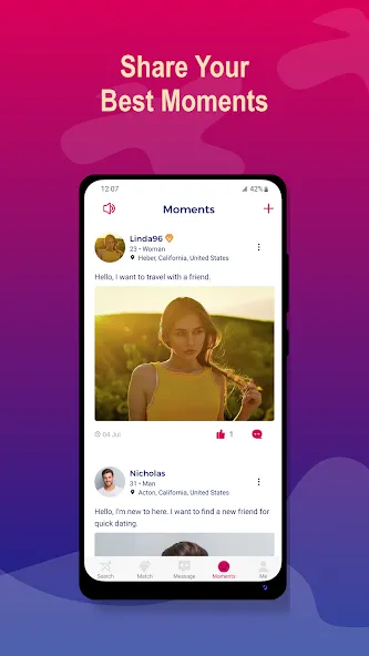 Hookup & NSA Dating - Hook screenshot 4