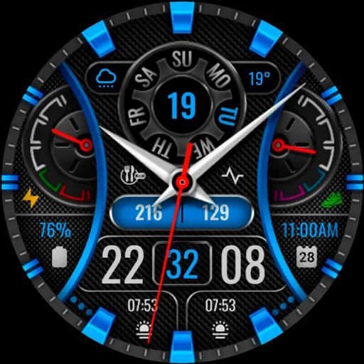 PT43 Hybrid Watch Face screenshot 30