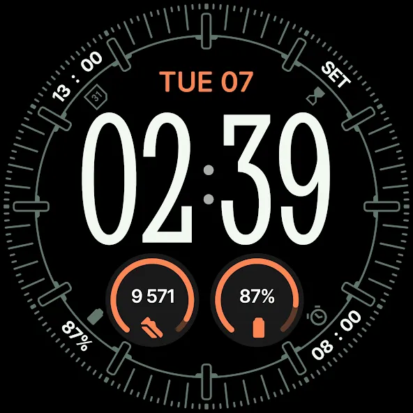 Omnis Digital Watch Face screenshot 37