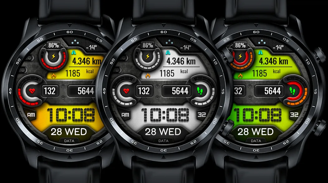 Digital VONTA URX20 Watch face screenshot 1