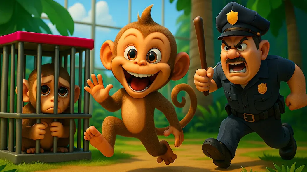 I Am Prankster Monkey Zoo screenshot 4