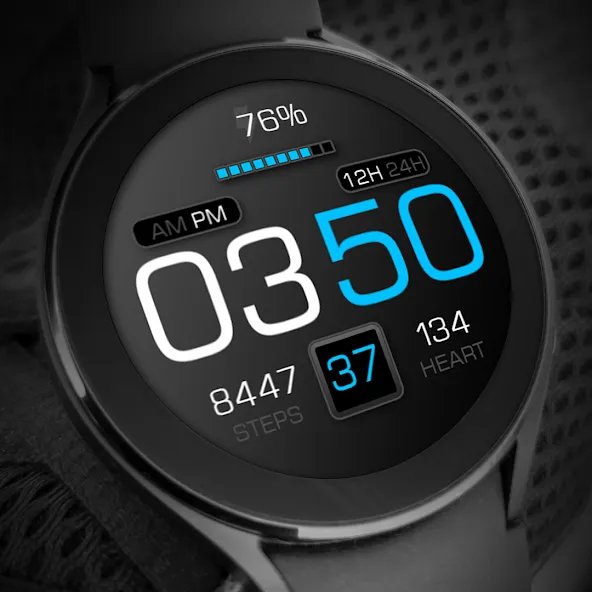 Key079 Digital Watch Face screenshot 6