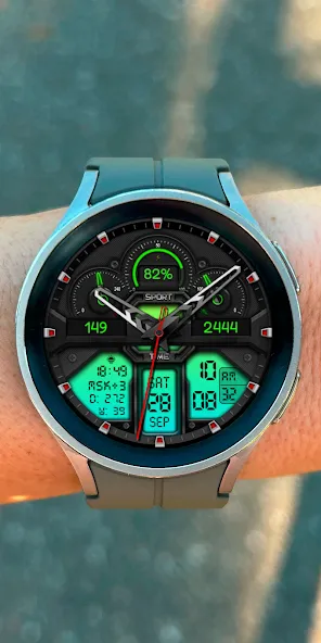 Hybrid NIKANA WS39 Watch face screenshot 7