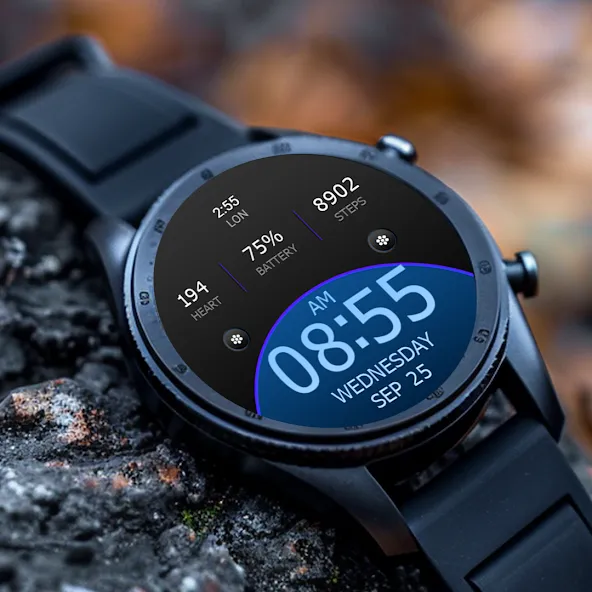 Key WF41 Digital Watch Face screenshot 1