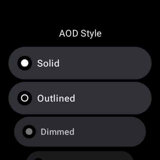 Yellow Large Watch Face screenshot 8