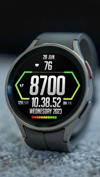 MJ085 Health Watch Face screenshot 7