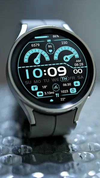 Blue Light Function ZKin Watch screenshot 2