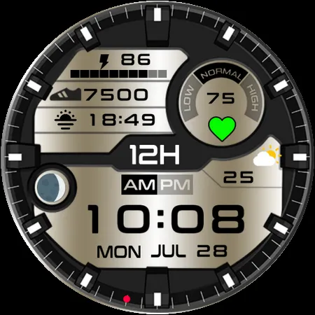 SY12 Watch Face for Wear OS screenshot 31