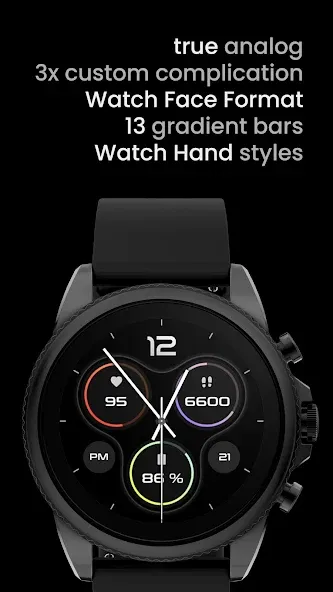 Aeon e-BPM: Watch face screenshot 2