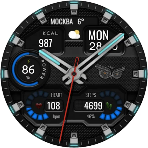 Hybrid TAKTIK WS66 Watch face screenshot 21