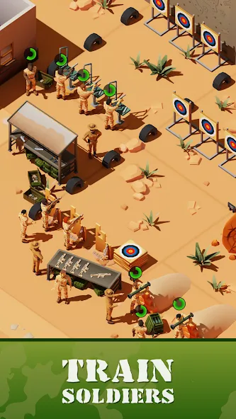 The Idle Forces: Army Tycoon screenshot 1