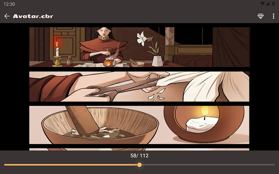 Comic Book Reader (cbz/cbr) screenshot 14