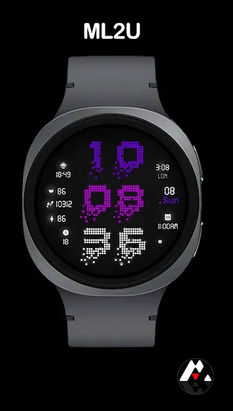 ML2U 515 Watch Face screenshot 3