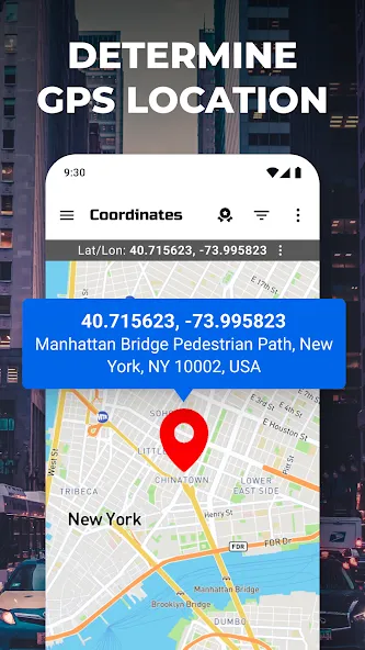 GPS Coordinates Locator Map screenshot 2