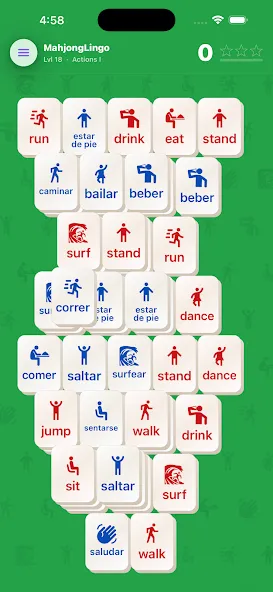 MahjongLingo - Match & Learn screenshot 4
