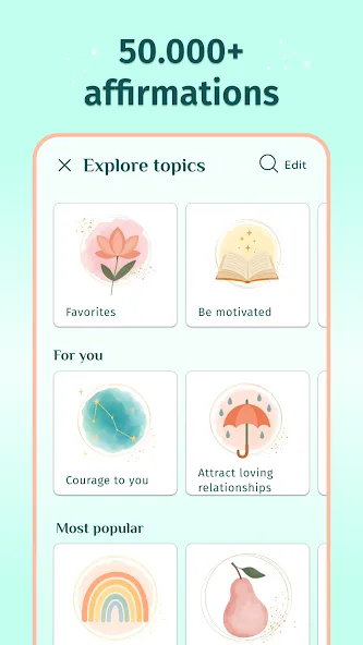 SELF - Positive affirmations screenshot 4