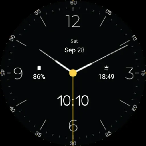 Simplicity - Wear OS WatchFace screenshot 22
