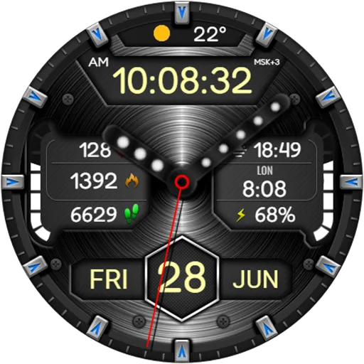 Hybrid KNATUM URX81 Watch face screenshot 21