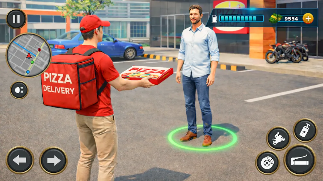 Fast-Food-Lieferfahrer screenshot 4