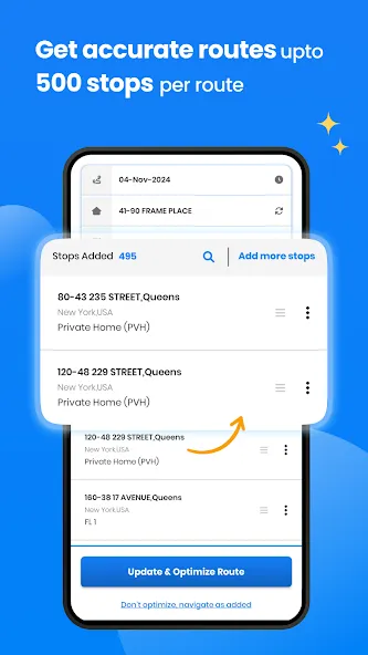 Zeo Fast Multi Stop Route Plan screenshot 5