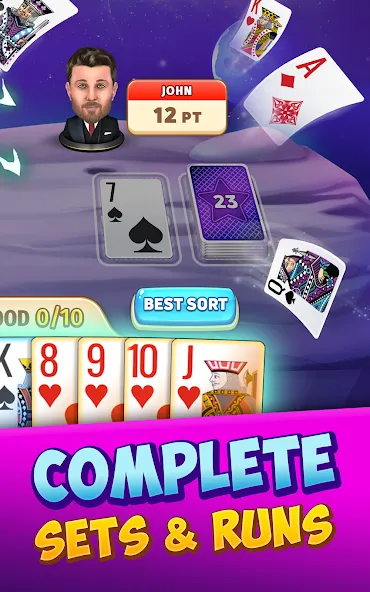 Gin Rummy Stars - Card Game screenshot 8