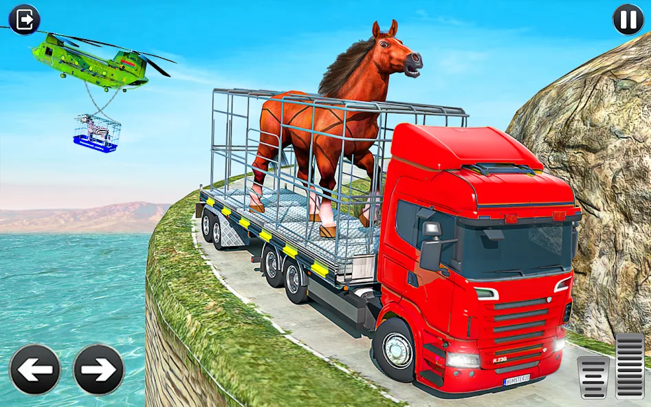 Animals Transporter Truck Game screenshot 8