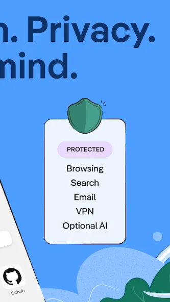 DuckDuckGo, optional Duck.ai screenshot 2