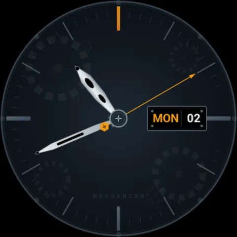 Dark Mechanism - watch face screenshot 9