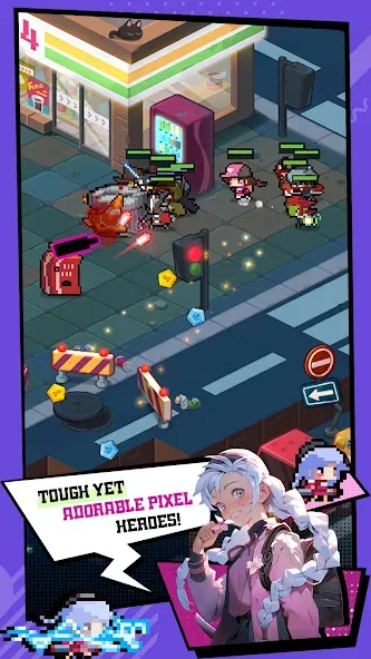 Rumble Squad: Idle Pixel RPG screenshot 3
