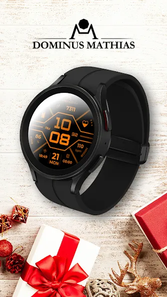 DM031 Cool Digital Watchface screenshot 1