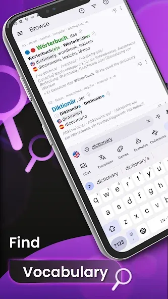 German Dictionary Pro screenshot 2
