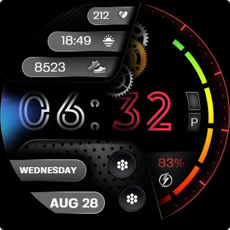 IronSync - Digital Watch Face screenshot 24