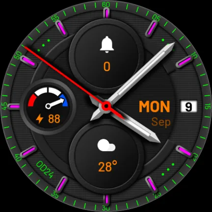 OD26 Analog Watch Face screenshot 35