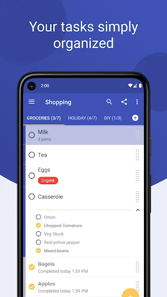 Tasks: To Do List & Reminders screenshot 1