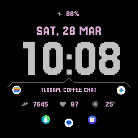 TVV Minimal 9 Watch Face screenshot 12