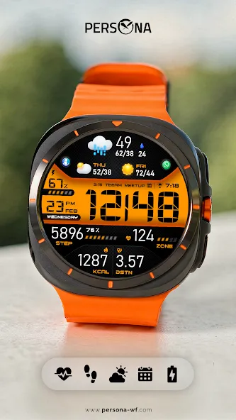 PER43 Digital Watch Face screenshot 7