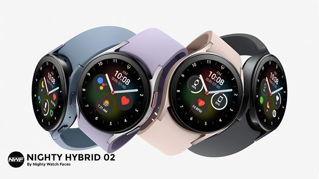 Nighty Hybrid 02 - watch face screenshot 14